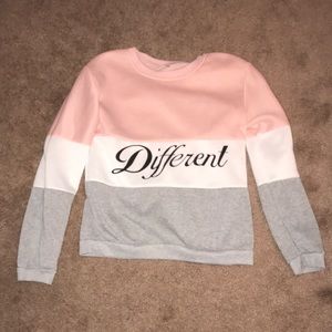 Different crew neck